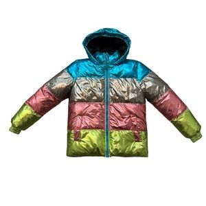 Teen girl puffer jacket - French designer - great condition.